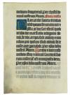 CATHOLIC LITURGY.  Missale Hildensemense.  1499.  140 (of 354) leaves, disbound and completely loose.